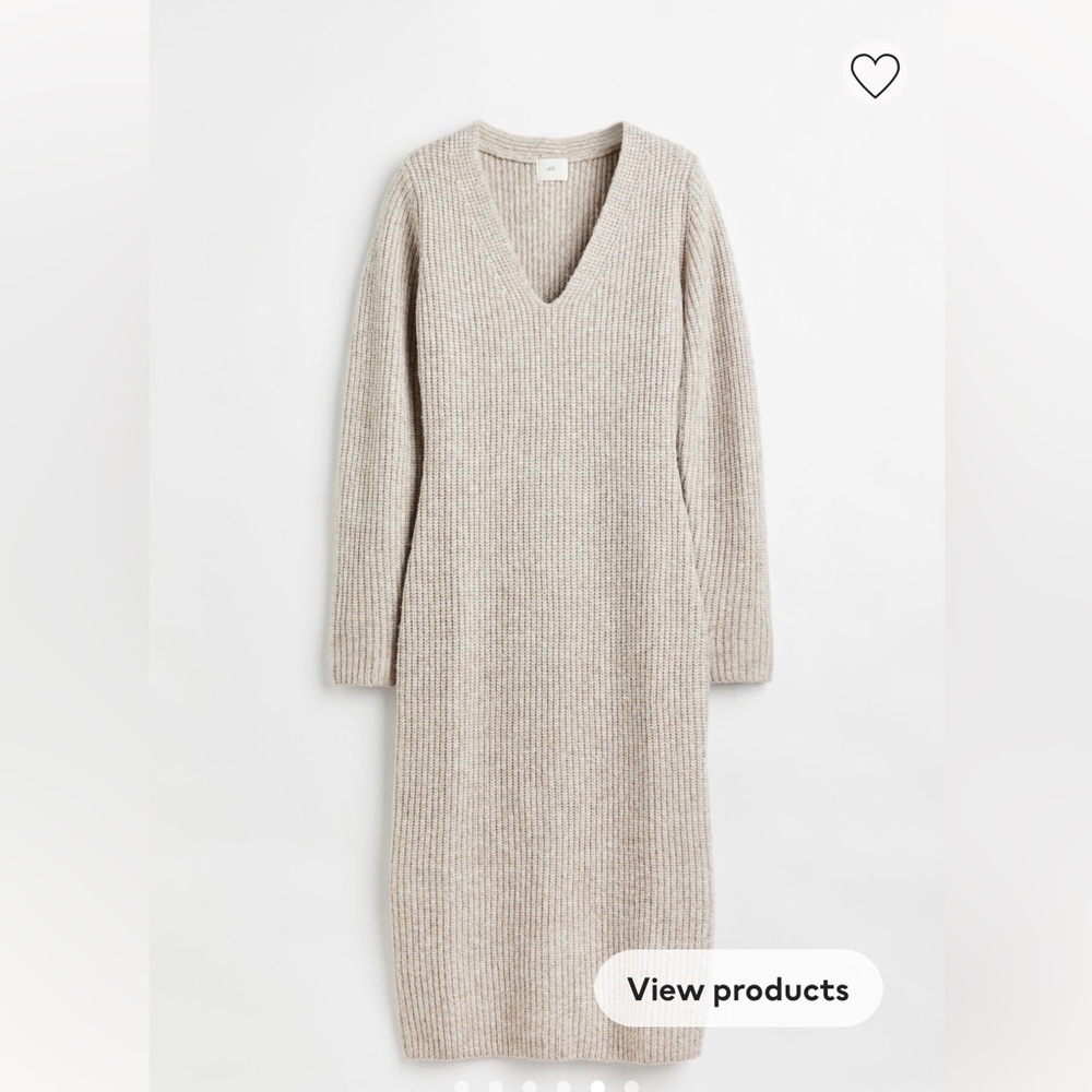 Ribbed dress